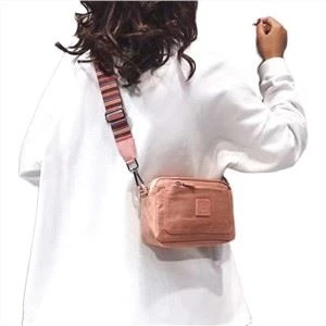 Ny nylon macaron farve kryds kropspose