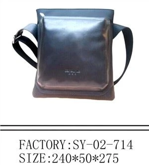 Leather Business Mænds skuldertaske 2021 Ny